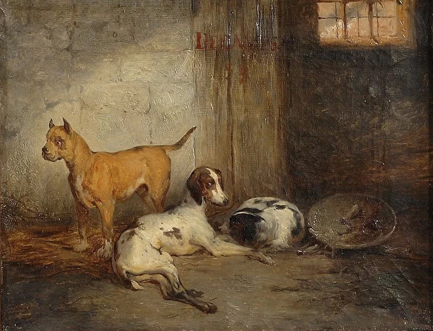 Alexandre - Gabriel Decamps, Koiria, Finnish National Gallery, Helsinki